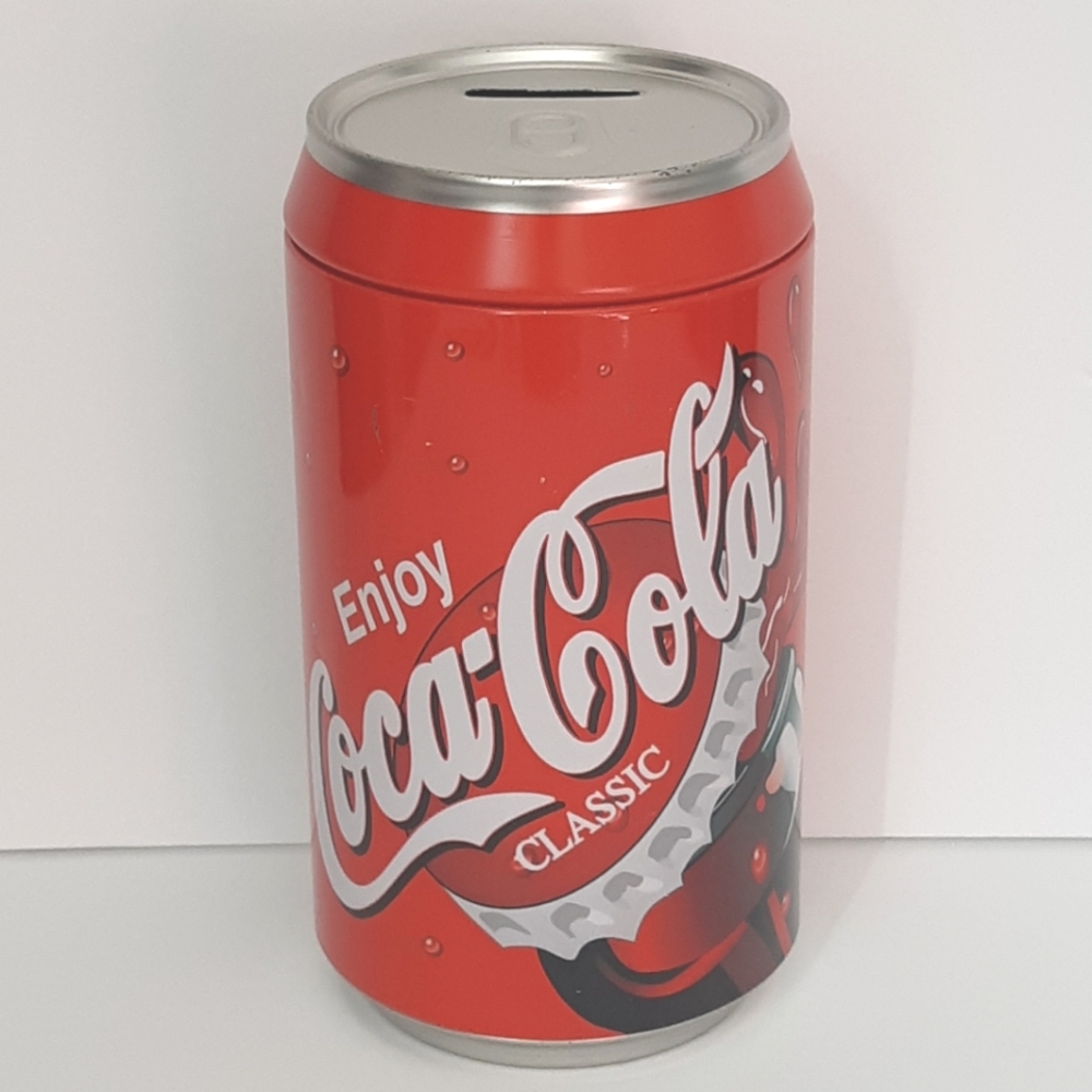 Coca-Cola bank tin